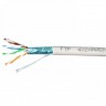 Кабель F/UTP4 (FTP4 ) cat.5e NETKO /4 пары 24 AWG BC / одножильный / экранированный / 305м / синий "СКС", FLUKE TEST