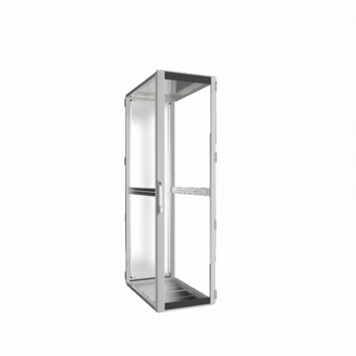 TS IT Шкаф 600х2200х1000 с обзорной и стальной дверью, без 19, IP55