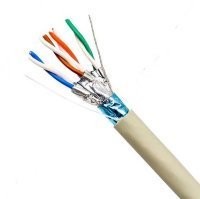 Кабель SF/UTP4 cat.5e NETKO /4 пары 24 AWG BC / одножильный / экранированный + оплетка / 305м &quot;СКС&quot;, FLUKE TEST