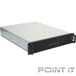 Procase B205 (B-0) Корпус 2U Rack server case, черный, без блока питания, глубина 550мм, MB 12"x9.6", PSU - PS/2 only
