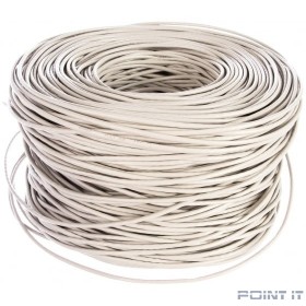 TDM SQ0107-0111 Кабель витая пара народный U/UTP Cat 5e 4х2х24 AWG CCA (305м) ПВХ, серый