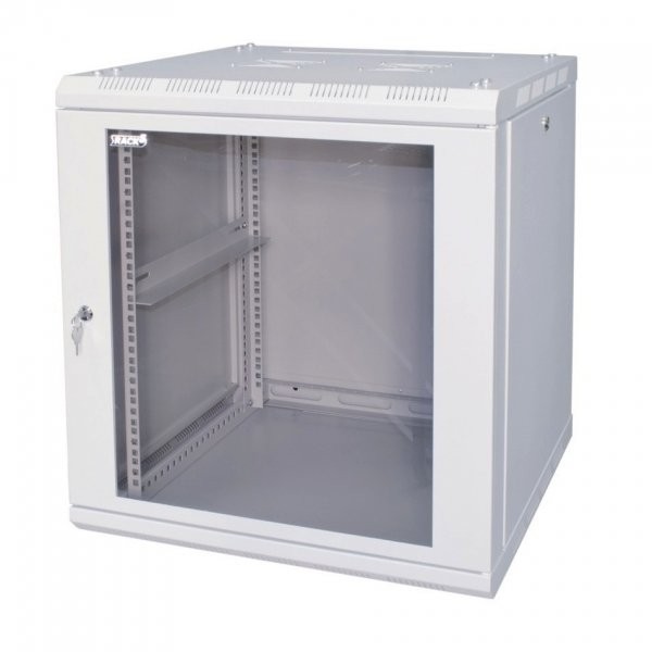 Шкаф настенный 06 WM 6606.900 БЕЗ ДВЕРИ (600х600х368), серый, собранный Netko