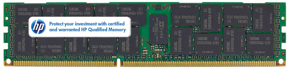 Модуль памяти HP 16GB DDR3 PC3-12800R 672612-081 ( 672631-B21, 684031-001 ) oem