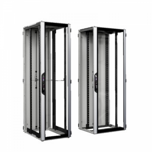 VX IT Шкаф 600x2000x1200 42U standard обзорная и глухая двери 19 профили спереди/сзади