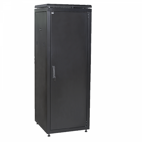 ITK Шкаф сетевой 19 LINEA N 28U 600х800 мм металлическая передняя дверь черный