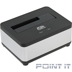 AgeStar 3UBT7 (SILVER) Докстанция 2,5&quot;/3,5&quot; SATAIII AgeStar 3UBT7 (SILVER) USB 3.0, пластик, серебристый