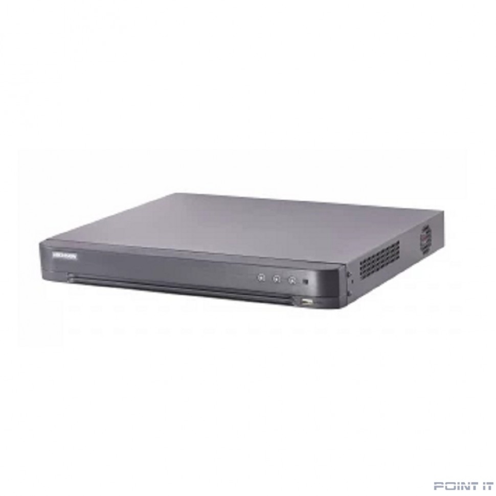 Hikvision iDS-7208HUHI-M2/FA(C) 8-и канальный гибридный HD-TVI регистратор с технологией Acusense для аналоговых HD-TVI AHD и CVI камер