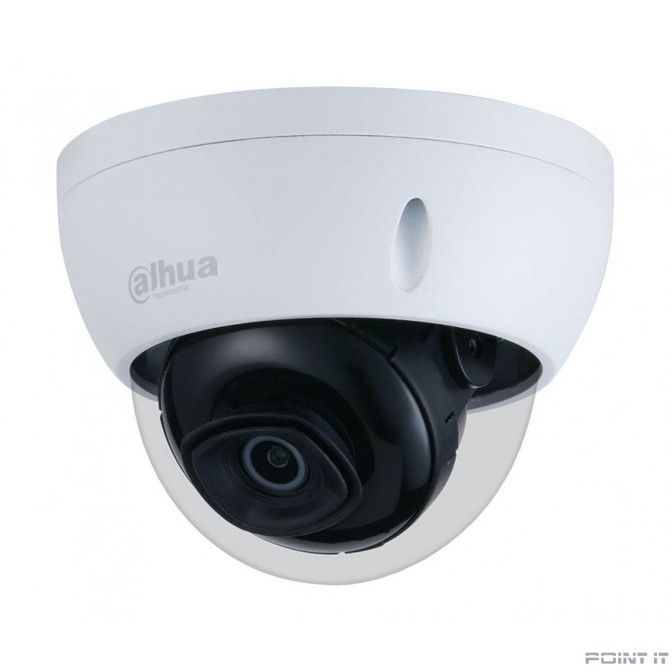 DAHUA DH-IPC-HDBW3441EP-AS-0280B Видеокамера IP уличная купольная 4Мп 1/3” CMOS,ICR,WDR(120дБ),чувствительность 0.005 лк @F1.6 сжатие: H.265+/H.265/H.264+/H.264/H.264B/H.264H/MJPEG,3 потока.