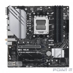 ASUS PRIME B650M-A WIFI II RTL {AM5, AMD B650, 4*DDR5, 4*SATA 6G RAID, 2*M.2, 3*PCIE, 2.5Glan, WiFi, BT, VGA, HDMI, DP, 4*USB 3.2, 4*USB 2.0}