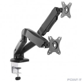 ONKRON G160 чёрный {Для двух экранов с диагональю 13&quot;-32&quot; Допустимая нагрузка: 2 x  (2-6,5 кг) VESA: 75x75, 100x100 мм}