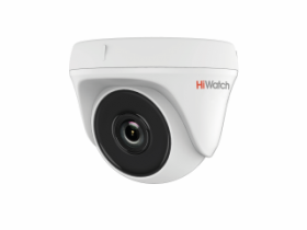 DS-T133 (6 mm)                                                    Купольная HD-TVI видеокамера с EXIR-подсветкой до 20 м
