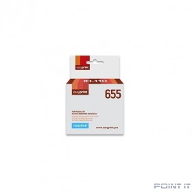 Easyprint CZ110AE Картридж (IH-110) № 655, для HP DeskJet IA 3525/4615/5525/6525, голубой, с чипом