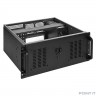Exegate EX295889RUS Серверный корпус ExeGate Pro 4U350-02 <RM 19", высота 4U, глубина 350, БП 1200PPH-SE 80 PLUS® Bronze, 2*USB>