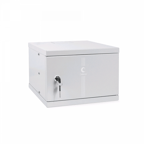 Шкаф телекоммуникационный настенный 10 4U 326x300x225mm (ШхГхВ) дверь металл