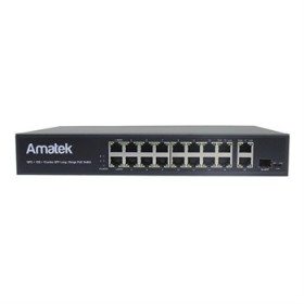 AN-S18P16-300 - 18-портовый 100/1000 Мбит/с L2 коммутатор с PoE до 300Вт