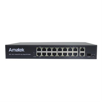 AN-S18P16-300 - 18-портовый 100/1000 Мбит/с L2 коммутатор с PoE до 300Вт