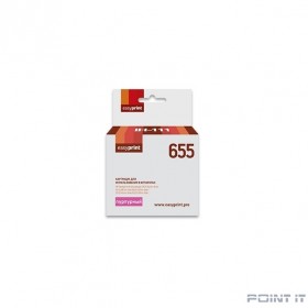 Easyprint CZ111AE Картридж (IH-111) № 655, для HP DeskJet IA 3525/4615/5525/6525, пурпурный, с чипом