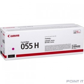 Canon Cartridge 055 HM 3018C002  Тонер-картридж для Canon MF746Cx/MF744Cdw (5 900 стр.) пурпурный (GR)