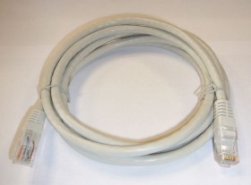 Патч-корд Technolink UTP4 cat.6, 2.0м, BC, серый