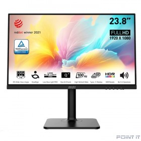 Монитор LCD MSI 23.8&quot; Modern MD2412P черный {IPS 1920x1080 100Hz 5ms 16:9 300cd 178/178 HDMI M/M USB HAS Pivot}
