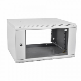  					Шкаф  телекоммуникационный настенный разборный ЭКОНОМ 18U (600x650) дверь стекло				 