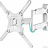 ONKRON M4 белый Для телевизоров диагональю 32"-55" Максимальная нагрузка: 35 кг VESA: 100x100, 200x100, 200x200, 200x300, 200x400, 300x200, 300x300, 300x400, 400x200, 400x300, 400x400 мм