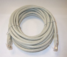 Патч-корд Technolink UTP4 cat.6, 5.0м, BC, серый