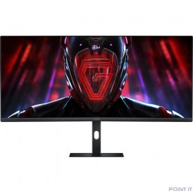 Монитор Xiaomi 34&quot; G34WQi ELA5454EU Curved 1500R Black, 21:9, VA, 3440x1440, 1ms, 350cd, 180Hz, 2xHDMI, 2xDP, HAS