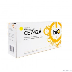 Bion CE742A Картридж для HP Color LaserJet CP5220 Professional CP5221 yellow,7 300 стр   [Бион]