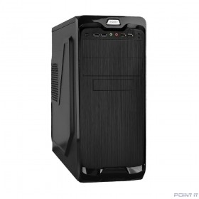 Exegate EX269438RUS Корпус Miditower UN-604 Black, ATX, &lt;UN500, 120mm&gt; 2*USB+2*USB3.0, Audio