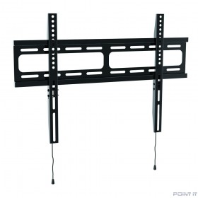 Wize [WF55] для дисплеев 17&quot;-55&quot;, VESA 75x75, 100x100, 200x200, 300x300, 400x400 мм, макс. нагрузка 45 кг, расст. от стены 27 мм, черн.