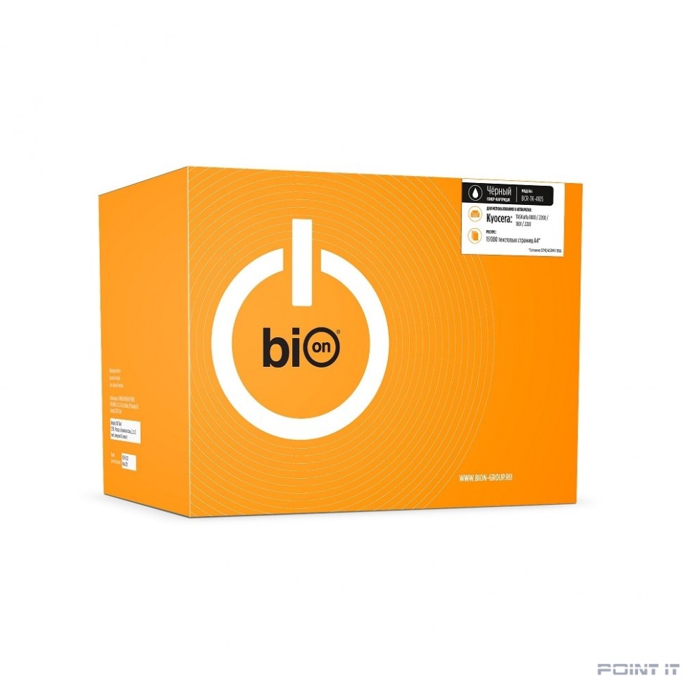 Bion TK-4105 Картридж для Kyocera TASKalfa 1800/1801/2200/2201 (15000 стр.), Черный, белая коробка