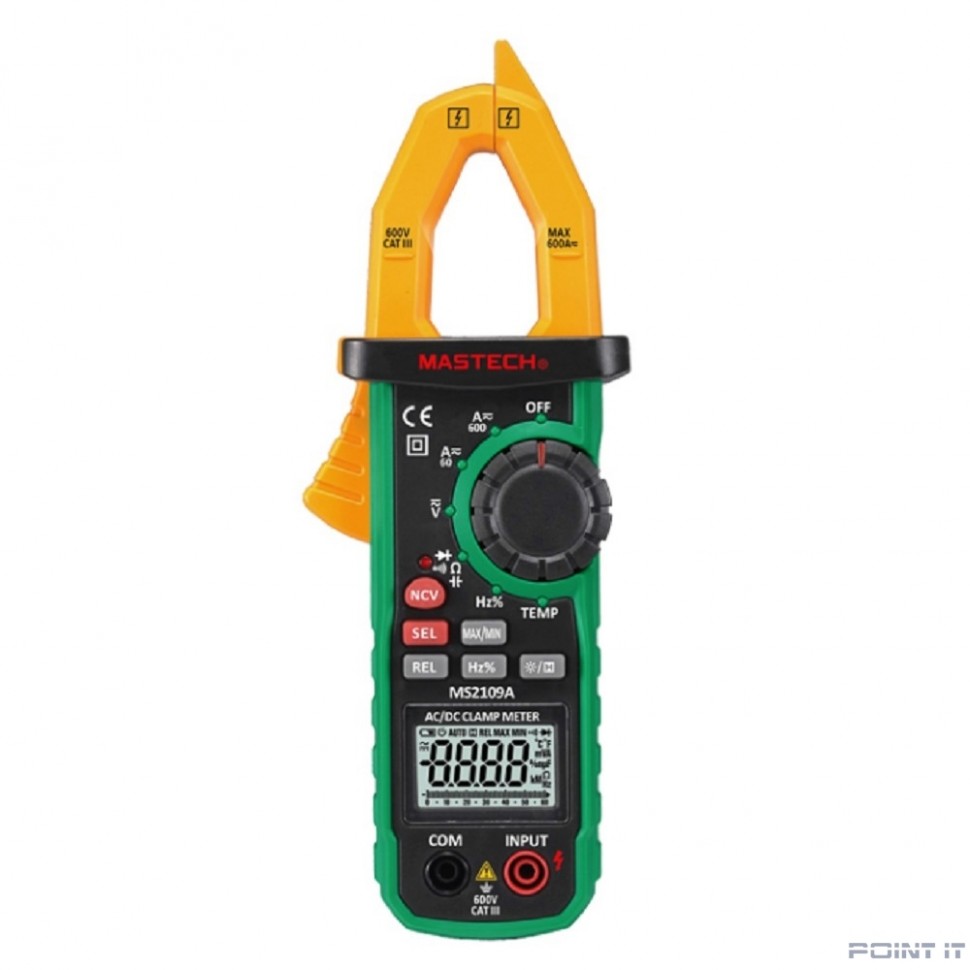 Mastech (13-1309) Токоизмерительные клещи MS2109A + постоянный ток