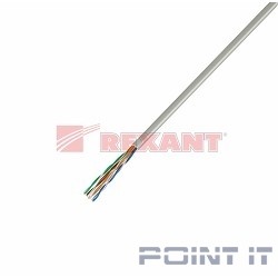 REXANT (01-0043) Кабель UTP CAT5e 4 пары (305м) 0.51 мм