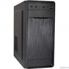 Exegate EX283071RUS Корпус Miditower ExeGate XP-332 Black, ATX, &lt;XP400, Black,120mm&gt;, 2*USB, Audio