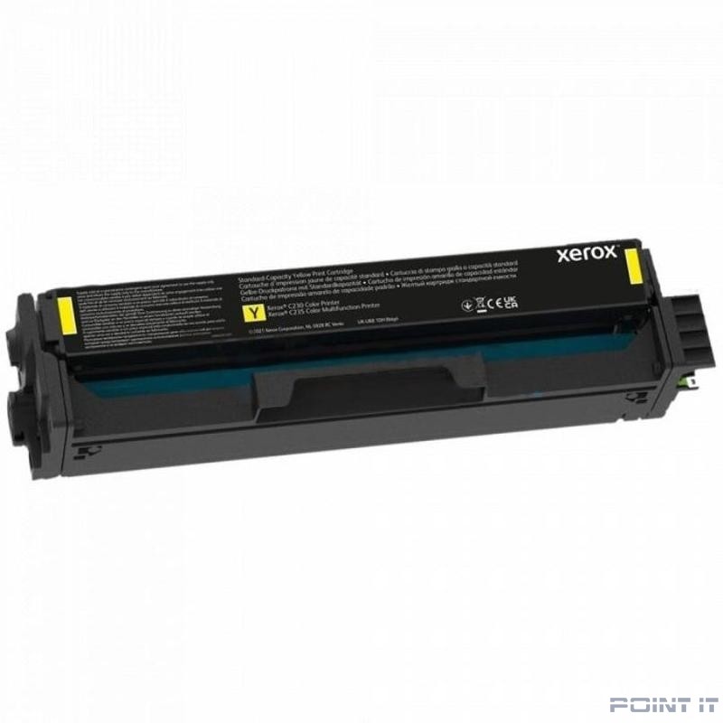 XEROX 006R04390 Тонер-картридж для Xerox C230/С235 (1.5K) жёлтый