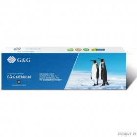Картридж струйный G&amp;G GG-C13T946140 T9461 черный (180мл) для Epson WorkForce Pro WF-C5290DW/C5790DW