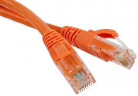 Патч-корд UTP4 cat.6, 0.5м, BC, оранжевый