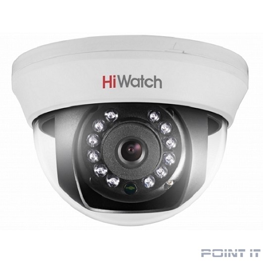 HiWatch DS-T101 (2.8 mm) Камера видеонаблюдения 2.8-2.8мм HD TVI цветная корп.:белый