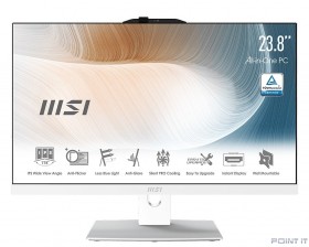 MSI Modern AM242P 1M-1024XRU [9S6-AE0722-1024]  White 23.8&quot; {Full HD Core 5 120U/8Gb/SSD512Gb Graphics/noOS/kb/m}
