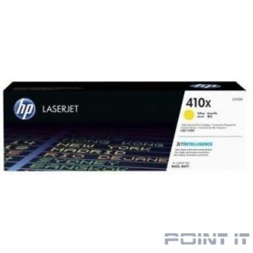 HP Картридж CF412XC 410X лазерный желтый увеличенной емкости (5000 стр) (белая корпоративная коробка)