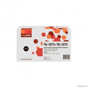 EasyPrint TN-1075 Картридж LB-1075D Двойная упаковка  для Brother HL-1010R/1112R/DCP-1510R/1512/MFC-1810R/1815,  (2шт.x1000 стр.)