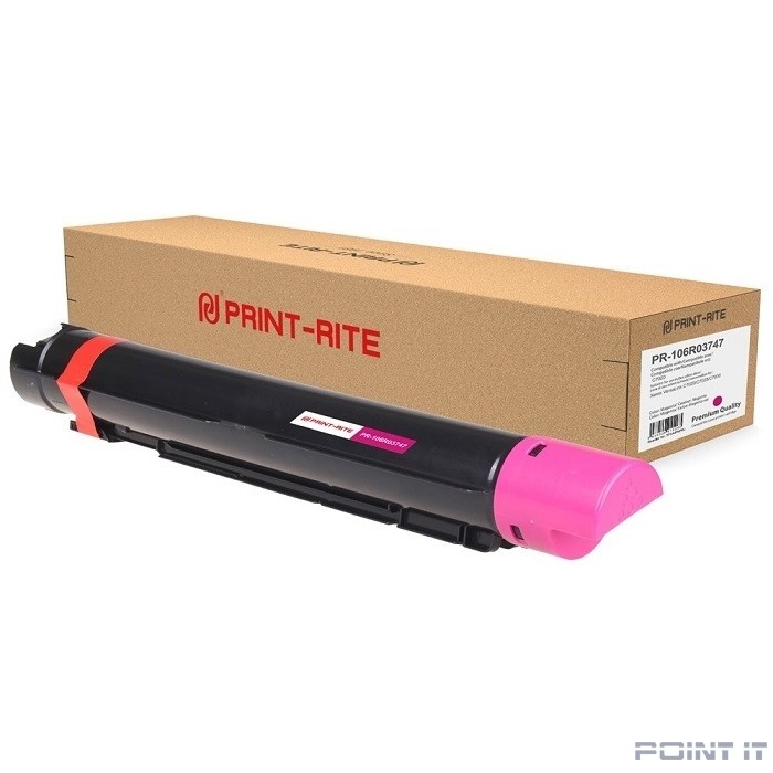 Картридж лазерный Print-Rite TFXAIPMPRJ PR-106R03747 106R03747 пурпурный (11800стр.) для Xerox VersaLink C7020/C7025/C7030