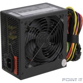 HIPER Блок питания HPP-450 &lt;450W, (20+4+4+4) pin, (6+2) pin, 4xSATA, 2xMolex, 12 см, 80%, кабель питания, Active PFC, AT RTL